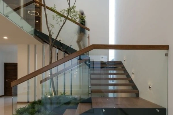 glass railing
